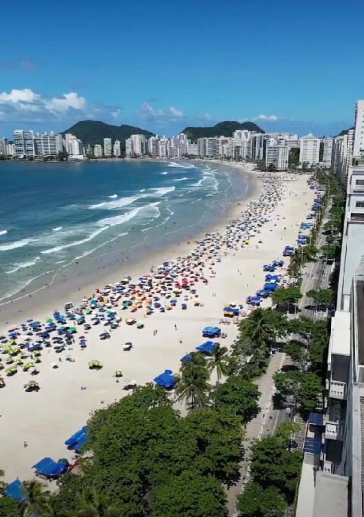 Guaruja Pitangueiras apto na praia Guarujá Exterior foto